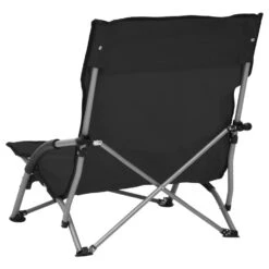 VidaXL Strandstoelen 2 St Inklapbaar Stof Zwart 9 VidaXL Strandstoelen 2 St Inklapbaar Stof Zwart -Meubelwinkel 0d05da67aff04d5cba03595dfb4b7577