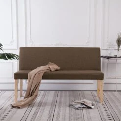 VidaXL Bankje 139,5 Cm Polyester Bruin 7 VidaXL Bankje 139,5 Cm Polyester Bruin -Meubelwinkel 0f4b33dcd6124900b8c44e507a182257