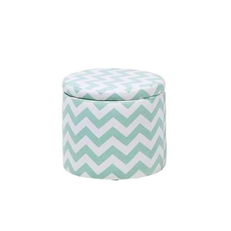 Beliani Poef TUNICA - Groen Katoen 3 Beliani Poef TUNICA - Groen Katoen