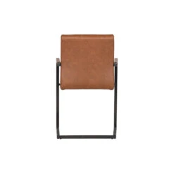 WOOOD Bas Eetkamerstoel - Pu - Cognac - Set Van 2 8 WOOOD Bas Eetkamerstoel - Pu - Cognac - Set Van 2 -Meubelwinkel 1000013708 0103