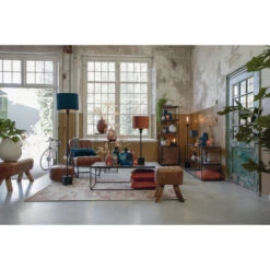 Kruk Ramy - Bruin - Leer -Meubelwinkel 1000022112 0111