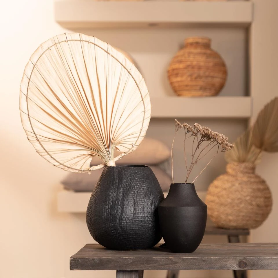 Bankje Sanso - Hout - 80x27x44cm 4 Bankje Sanso - Hout - 80x27x44cm - Afbeelding 2