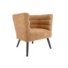 Leitmotiv Stoel Explicit - Suede Look Okergeel - 74x71x74cm -Meubelwinkel 1000023407