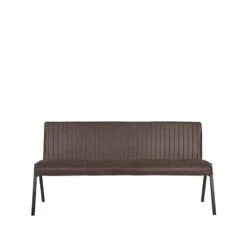 LABEL51 Eetkamerbank Matz - Antraciet - Microfiber - 175 Cm 5 LABEL51 Eetkamerbank Matz - Antraciet - Microfiber - 175 Cm -Meubelwinkel 1000028225 0101