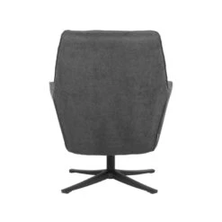 LABEL51 Fauteuil Tod - Antraciet - Weave -Meubelwinkel 1000028411 0103