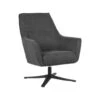 LABEL51 Fauteuil Tod - Antraciet - Weave 1 LABEL51 Fauteuil Tod - Antraciet - Weave -Meubelwinkel 1000028411