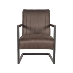 LABEL51 Fauteuil Milo - Antraciet - Microfiber 7 LABEL51 Fauteuil Milo - Antraciet - Microfiber -Meubelwinkel 1000028433 0101