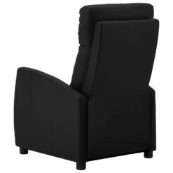 VidaXL Fauteuil Verstelbaar Kunstleer Zwart -Meubelwinkel 1000041959 0103