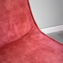 Fauteuil Draaibaar Tommy Velvet Roze - Stof - Roze -Meubelwinkel 1000041991 0101
