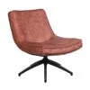 Fauteuil Draaibaar Tommy Velvet Roze - Stof - Roze 1 Fauteuil Draaibaar Tommy Velvet Roze - Stof - Roze -Meubelwinkel 1000041991