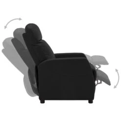 VidaXL Fauteuil Elektrisch Verstelbaar Kunstleer Zwart 8 VidaXL Fauteuil Elektrisch Verstelbaar Kunstleer Zwart -Meubelwinkel 1000042016 0102