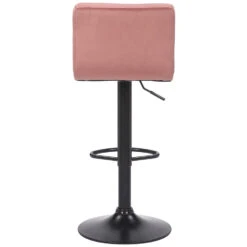 CLP Barkruk Feni Fluweel - Roze -Meubelwinkel 1000043356 0103