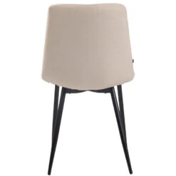 CLP Set Van 4 Eetkamerstoelen Telde Stof - Crème 9 CLP Set Van 4 Eetkamerstoelen Telde Stof - Crème -Meubelwinkel 1000043414 0103
