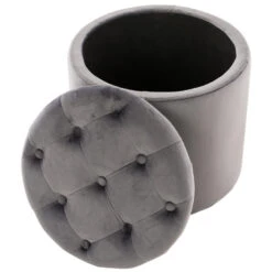 Clp Poef Pantine Grijs -Meubelwinkel 1000045332 0102