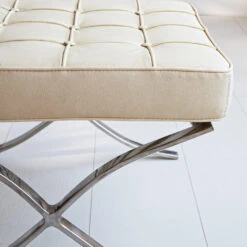 Expo Hocker Creme Premium Leer - Leder - Crème 8 Expo Hocker Creme Premium Leer - Leder - Crème -Meubelwinkel 1000049294 0102