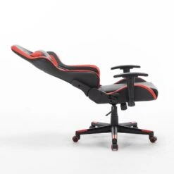 Gamestoel Texas - Zwart / Rood - Gaming Stoel - Bureaustoel 9 Gamestoel Texas - Zwart / Rood - Gaming Stoel - Bureaustoel -Meubelwinkel 1000050258 0103