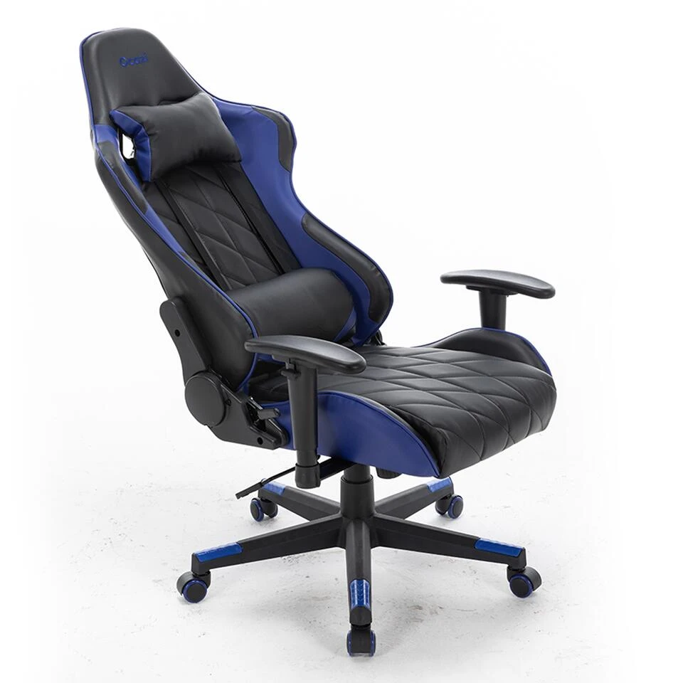 Ocazi Nevada Gaming Stoel - Bureaustoel - Zwart/Blauw 6 Ocazi Nevada Gaming Stoel - Bureaustoel - Zwart/Blauw - Afbeelding 4