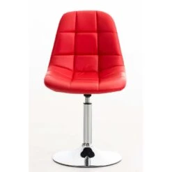 CLP Eetkamerstoel Emil Kunstleder Rood -Meubelwinkel 1000053636 0102
