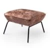 SCOTT - Voetenbankje - Velvet Poef - 57x54x40 Cm - Ideale Bijzet Poef - Tobacco 1 SCOTT - Voetenbankje - Velvet Poef - 57x54x40 Cm - Ideale Bijzet Poef - Tobacco -Meubelwinkel 1000064729