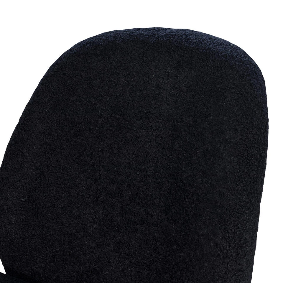 Giga Meubel Barkruk Teddy Zwart - Zithoogte 75cm - Zwart Onderstel 6 Giga Meubel Barkruk Teddy Zwart - Zithoogte 75cm - Zwart Onderstel - Afbeelding 4