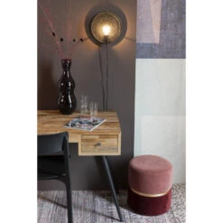 Parya Home Bubble Poef - Roze - Velvet 8 Parya Home Bubble Poef - Roze - Velvet -Meubelwinkel 1000068287 0102