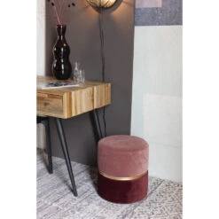 Parya Home Bubble Poef - Roze - Velvet 9 Parya Home Bubble Poef - Roze - Velvet -Meubelwinkel 1000068287 0103