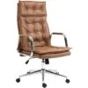 Clp Bureaustoel Sotira Leder Brons -Meubelwinkel 1000071067