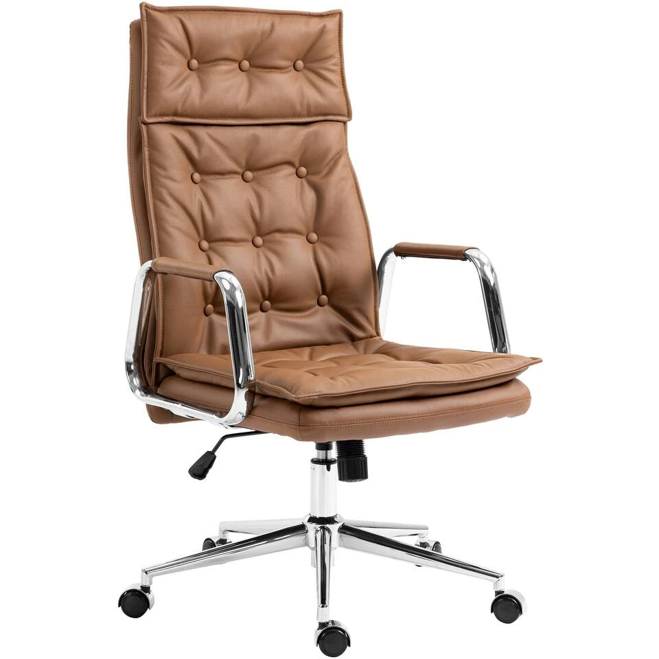 Clp Bureaustoel Sotira Leder Brons 3 Clp Bureaustoel Sotira Leder Brons