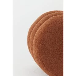 Poef Kimi - Oranje - Ø40cm 9 Poef Kimi - Oranje - Ø40cm -Meubelwinkel 1000072863 0111