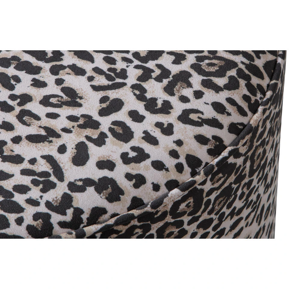 WOOOD Megan Poef - Polyester - Multikleur - 46x46x46 5 WOOOD Megan Poef - Polyester - Multikleur - 46x46x46 - Afbeelding 3