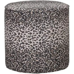 WOOOD Megan Poef - Polyester - Multikleur - 46x46x46