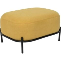 Puur Parya Home - Polly Hocker - Poef - Geel