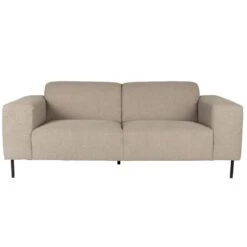Puur Sylvia 2,5-zits Bank - Stof - Taupe -Meubelwinkel 1000074294 0101