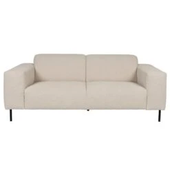 Puur Sylvia 2,5-zits Bank - Stof - Wit -Meubelwinkel 1000074296 0101