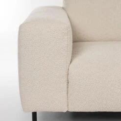 Puur Sylvia 2,5-zits Bank - Stof - Wit -Meubelwinkel 1000074296 0103