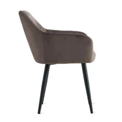 Eetkamerstoel Praia Velvet Antraciet 8 Eetkamerstoel Praia Velvet Antraciet -Meubelwinkel 1000074705 0103