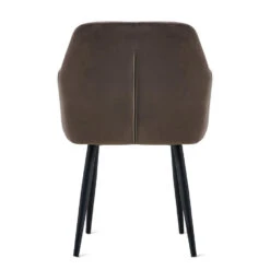 Eetkamerstoel Praia Velvet Antraciet 9 Eetkamerstoel Praia Velvet Antraciet -Meubelwinkel 1000074705 0104