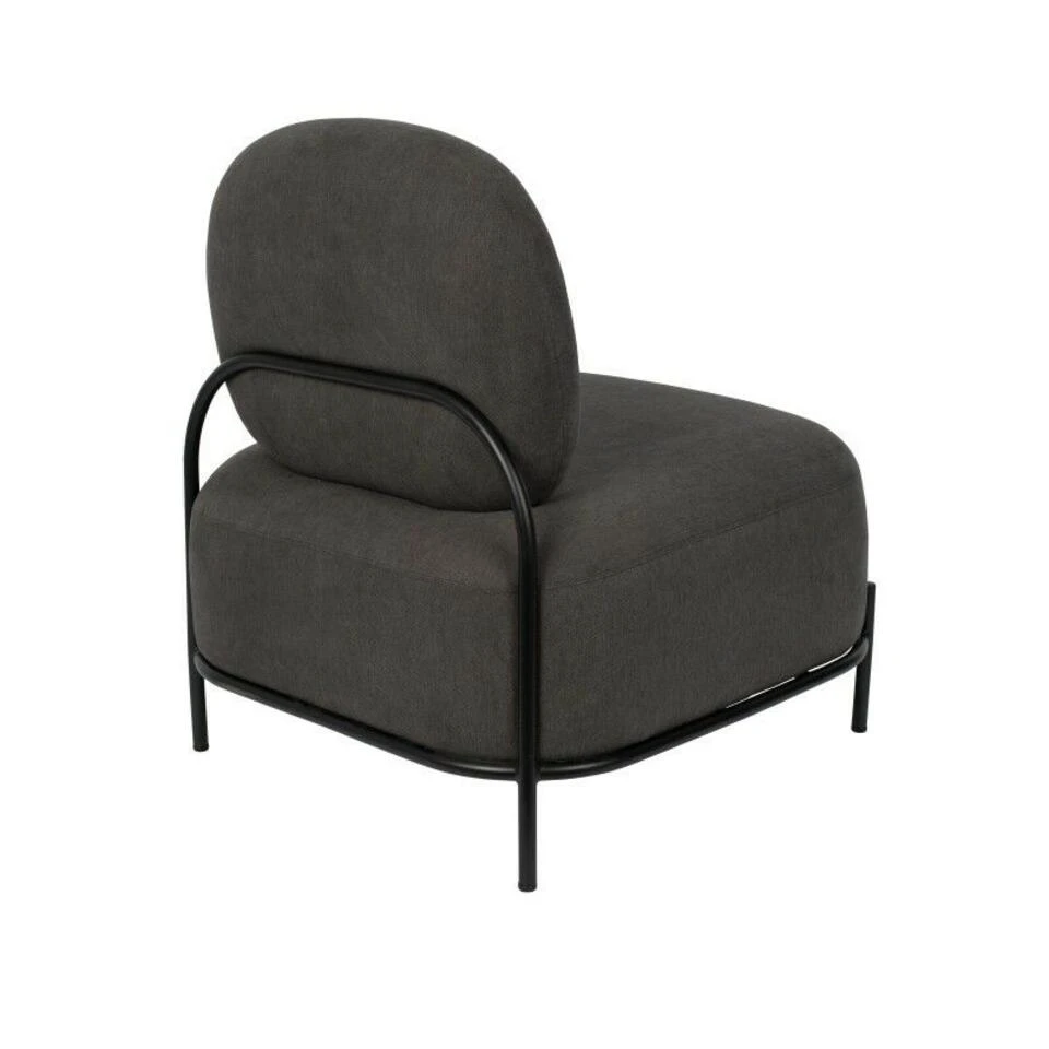 Puur Sundö Fauteuil - Vierkant - Stof - Grijs 6 Puur Sundö Fauteuil - Vierkant - Stof - Grijs - Afbeelding 4