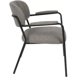 Puur Viken Fauteuil Met - Stof - Grijs -Meubelwinkel 1000074934 0103