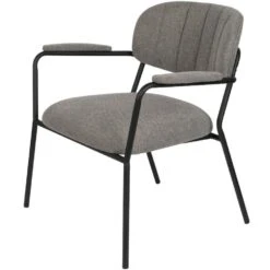 Puur Viken Fauteuil Met - Stof - Grijs
