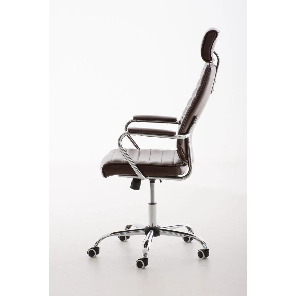 CLP Bureaustoel Rako Kunstleder Rood 4 CLP Bureaustoel Rako Kunstleder Rood - Afbeelding 2