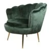 DS4U® Feliz Fauteuil Velvet - Stof - Groen -Meubelwinkel 1000081844