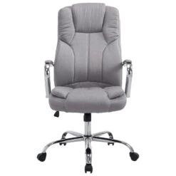 Clp Bureaustoel Xanthos Stof Zilverkleurig 7 Clp Bureaustoel Xanthos Stof Zilverkleurig -Meubelwinkel 1000085191 0101