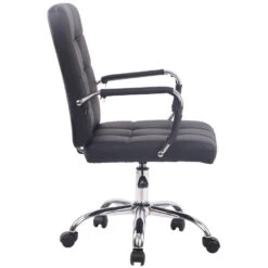 Clp Bureaustoel Deli PRO Kunstleder Zwart -Meubelwinkel 1000085301 0102