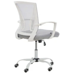 Clp Bureaustoel Tracy Frame Wit Zilverkleurig 9 Clp Bureaustoel Tracy Frame Wit Zilverkleurig -Meubelwinkel 1000085317 0103