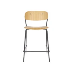 Rein Living Jolien Barkruk - Zwart/Hout - Set Van 2 8 Rein Living Jolien Barkruk - Zwart/Hout - Set Van 2 -Meubelwinkel 1000087440 0102