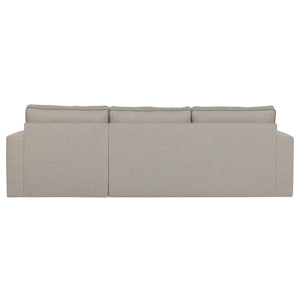 WOOOD Lisa Hoekbank - Polypropyleen - Crème - 87x280x170 6 WOOOD Lisa Hoekbank - Polypropyleen - Crème - 87x280x170 - Afbeelding 4