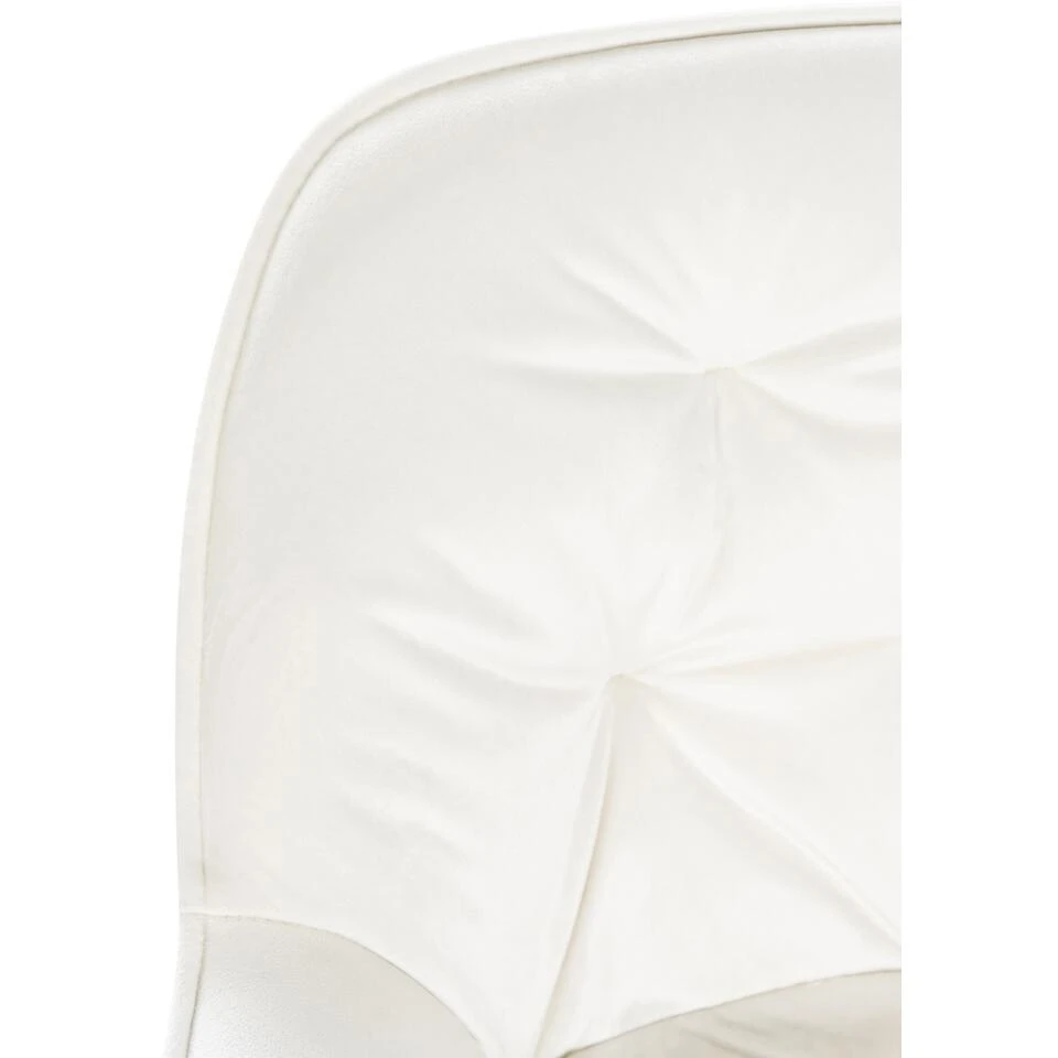 CLP Set Van 2 Barkrukken Gibson Velvet Crème 6 CLP Set Van 2 Barkrukken Gibson Velvet Crème - Afbeelding 4