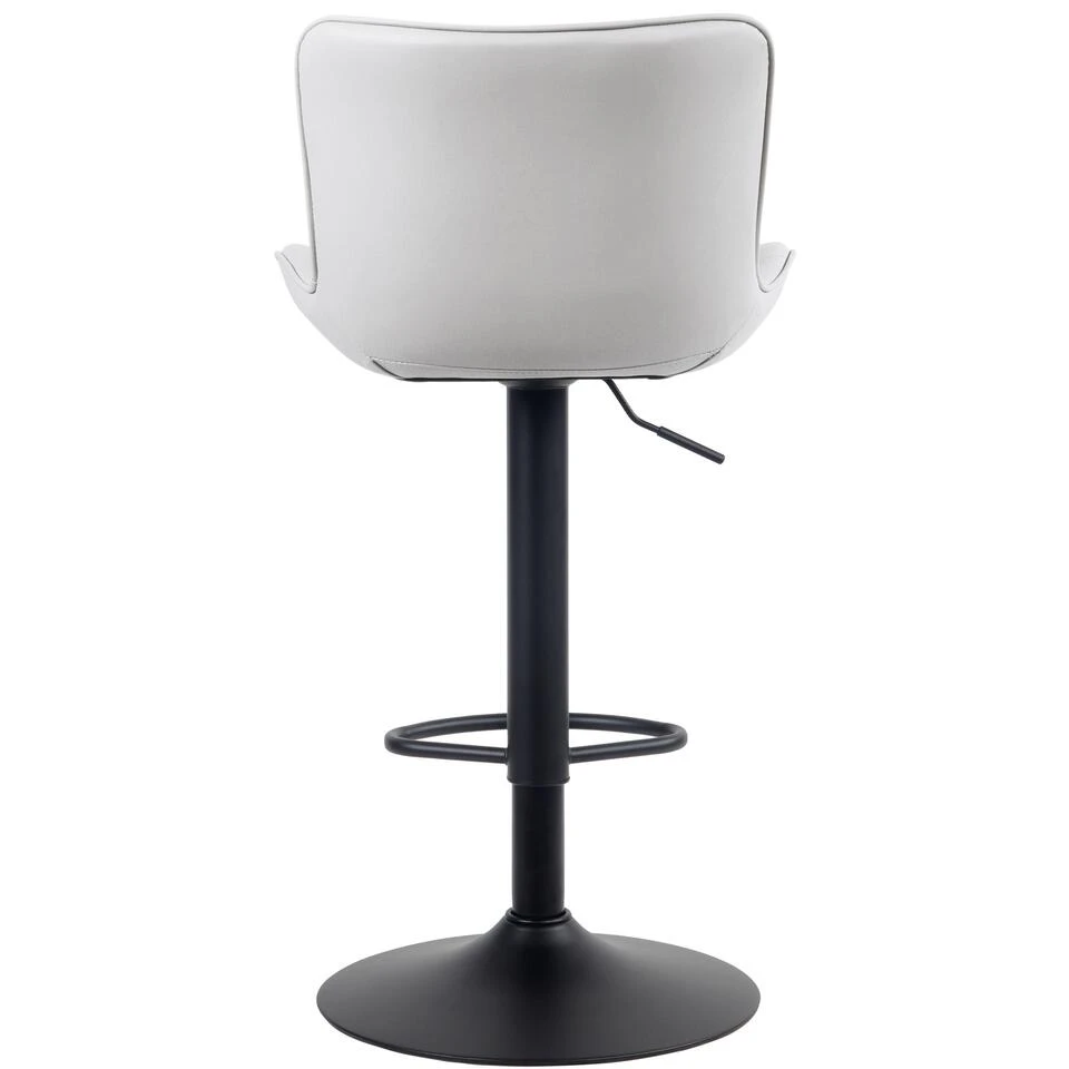 CLP Set Van 2 Barkrukken Linus Kunstleder Wit 6 CLP Set Van 2 Barkrukken Linus Kunstleder Wit - Afbeelding 4