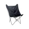Beliani Fauteuil NYBRO - Zwart Fluweel -Meubelwinkel 1000093871